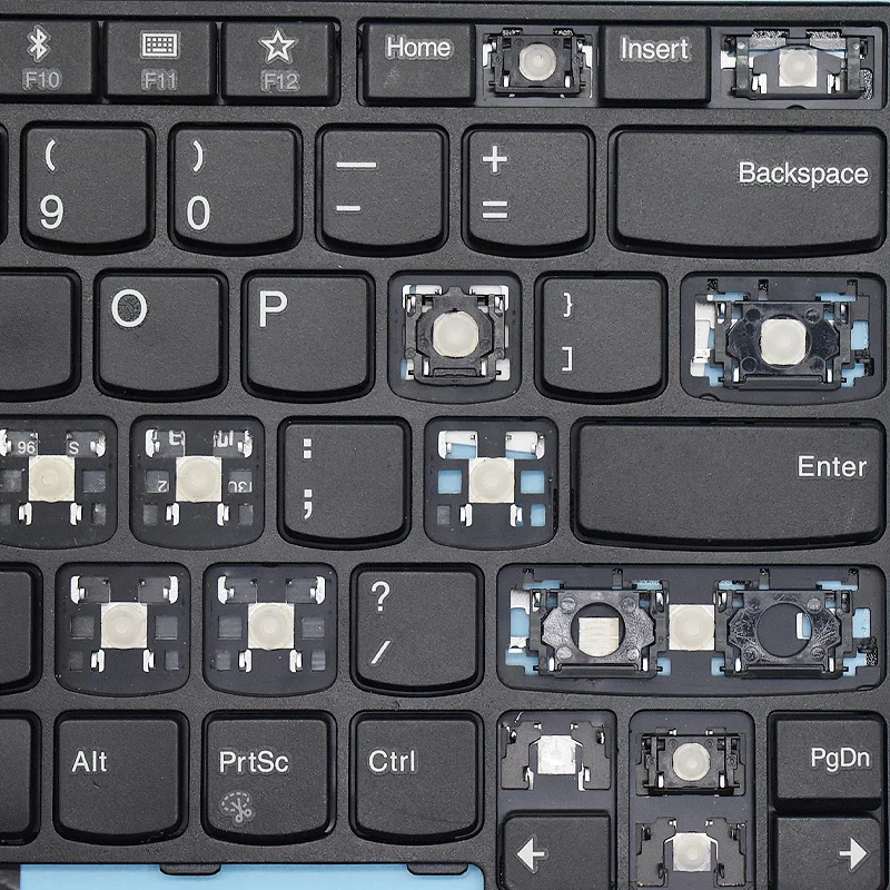 Bisagra de tapa de tecla de repuesto para teclado de portátil Lenovo ThinkPad, E470, E470C, E475