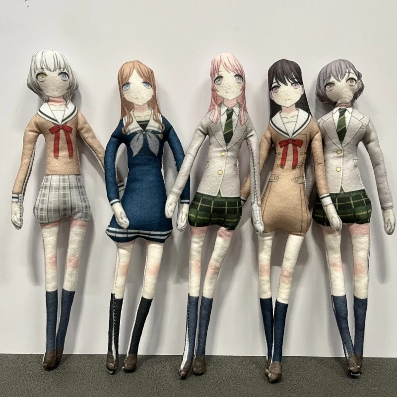MyGO BanG Dream juguetes de peluche Anon Chihaya Takamatsu Tomori Rana Kaname Cosplay muñeco de peluche Soyo Nagasaki regalos de forma giratoria