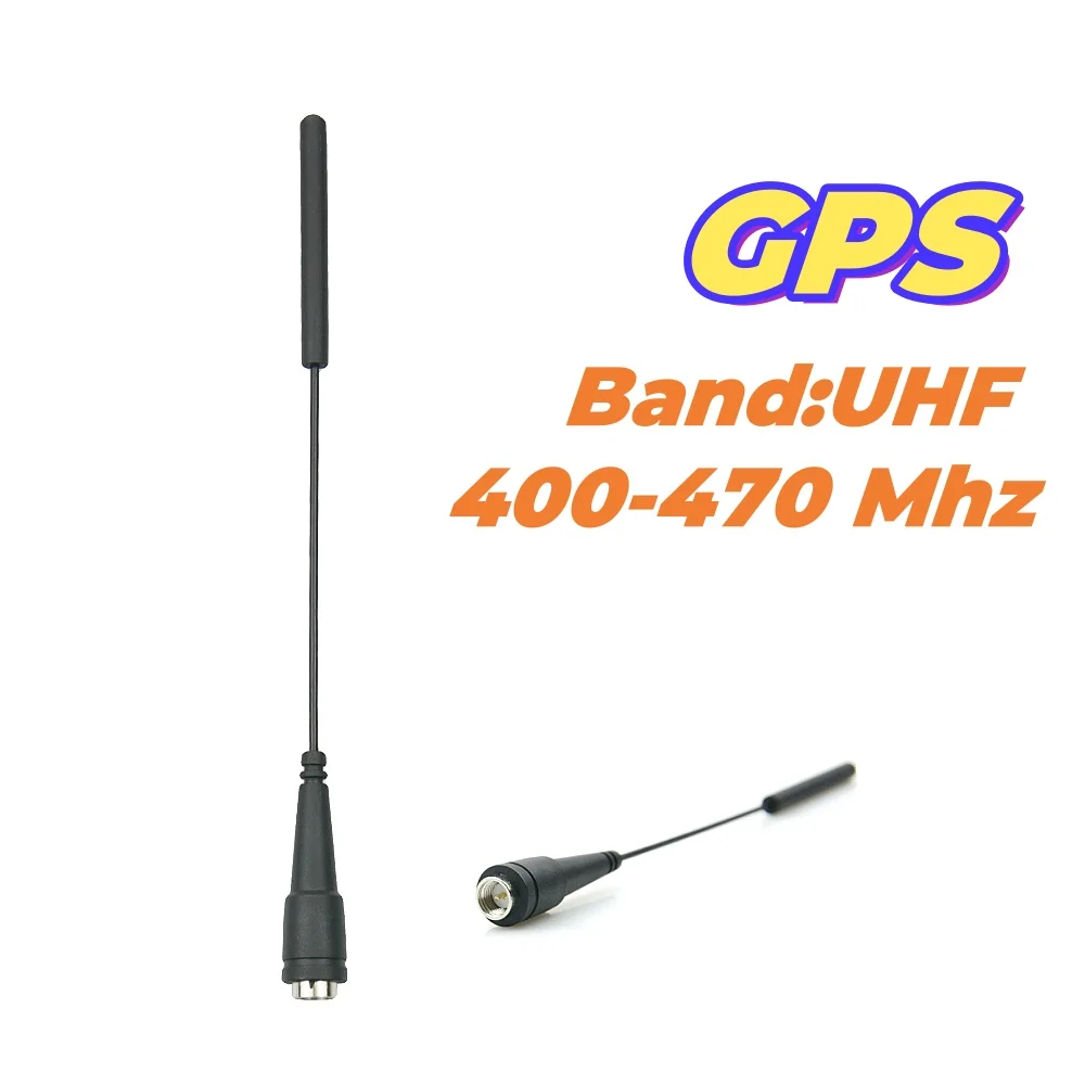 15cm/5.9inch  UHF 400-470 Mhz GPS Antenna for Hytera HYT PD680 PD682 PD685 PD688 PD668 PD608 X1P Z1P Digital Two Way Radios