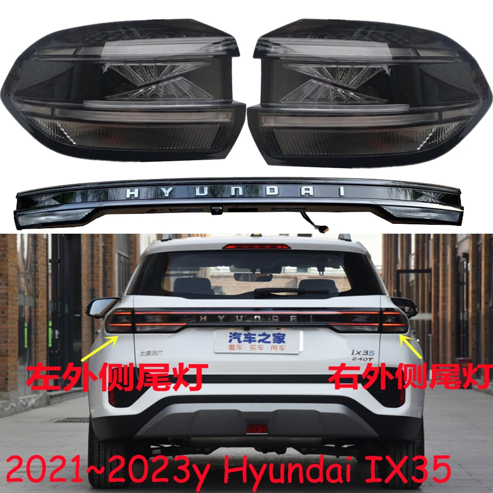 

1pcs car accessories bumper Tucson tail light for Hyundai IX35 taillight Taillamp LED 2020~2023y for Hyundai IX35 fog lamp