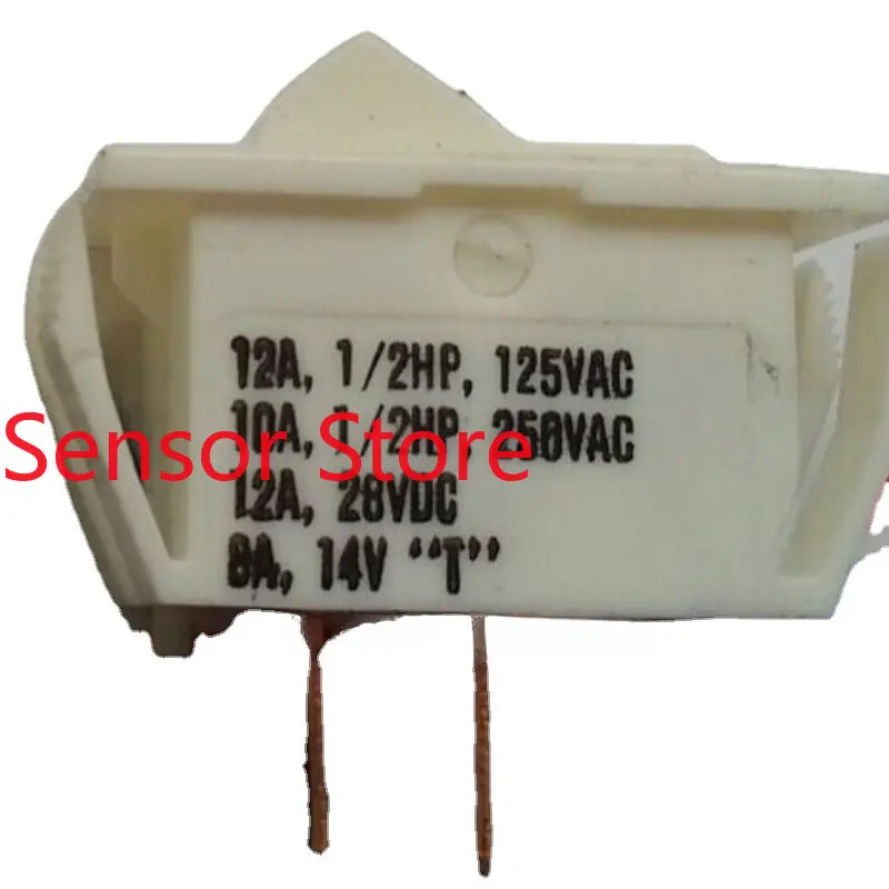 10PCS High Current Ship Type (shaped) Switch, 2-pin, 2-speed Rocker Power  12A250V, Long Service Life