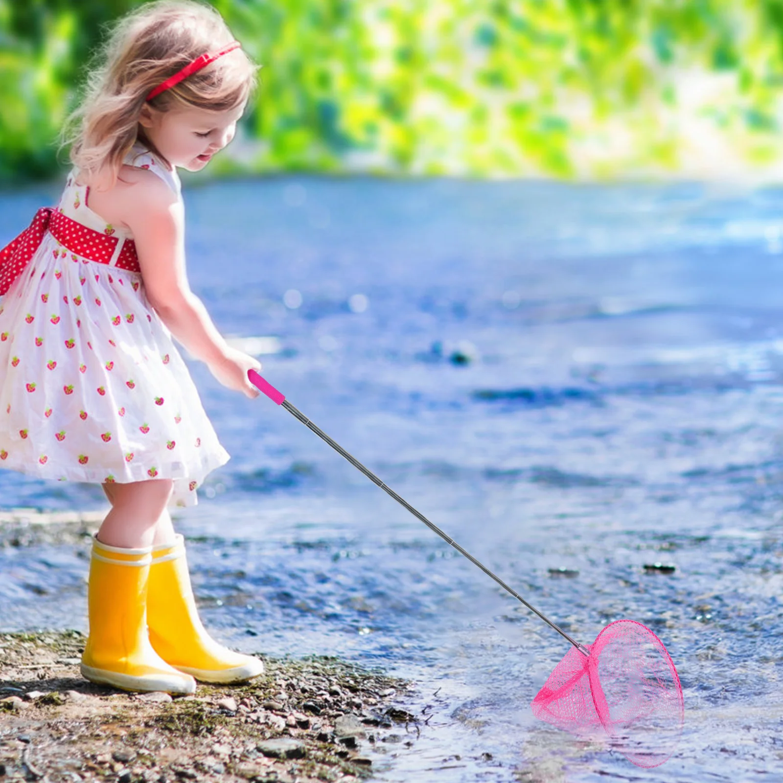 

1 set 1 Set Telescopic Insect For Kids Bug Catcher Fish Butterflies Outdoor Play Lightweight Easy Storage Fun Educational Tool