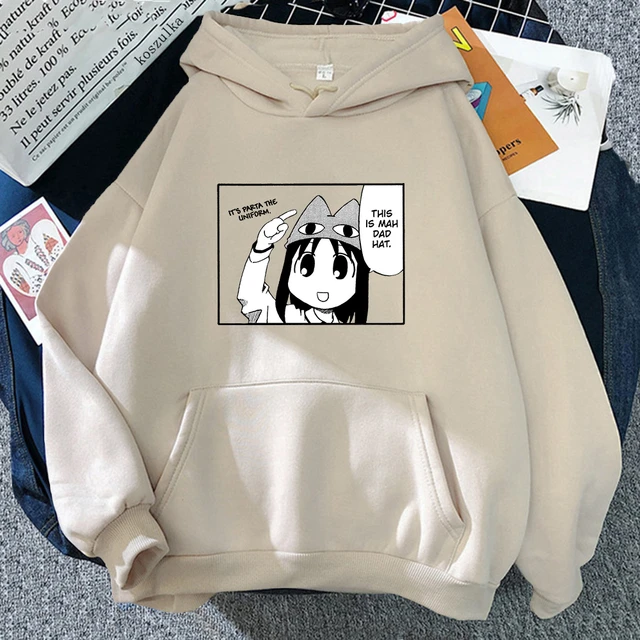 Anime Azumanga Daioh Hoodie THIS IS DAD HAT Chiyo Chan Women Harajuku Hoodies Unisex Kawaii Vintage Sweatshirts Cute Korea Tops AliExpress