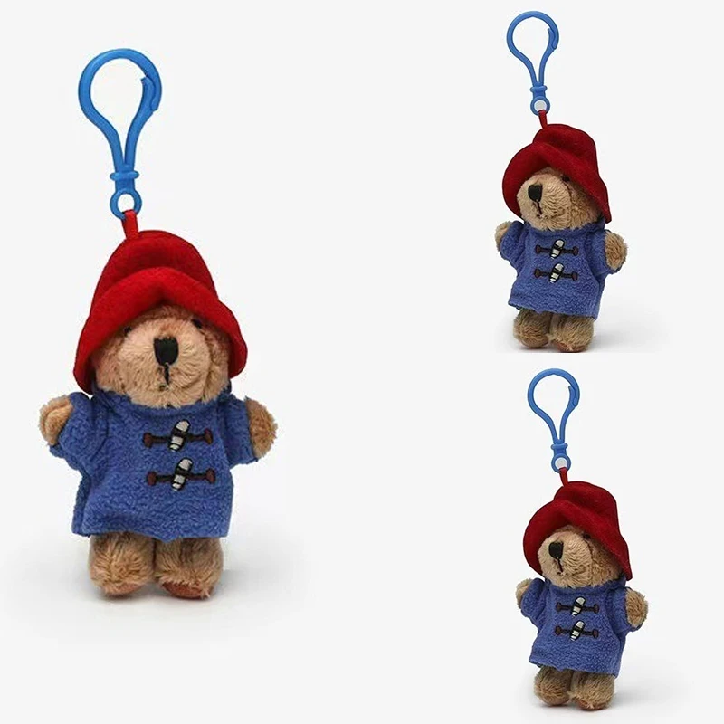 

11 см аниме мультфильм Paddington медведь плюшевые куклы Kawaii маленький медведь мягкие куклы высокого качества детские подарки на Рождество и день рождения