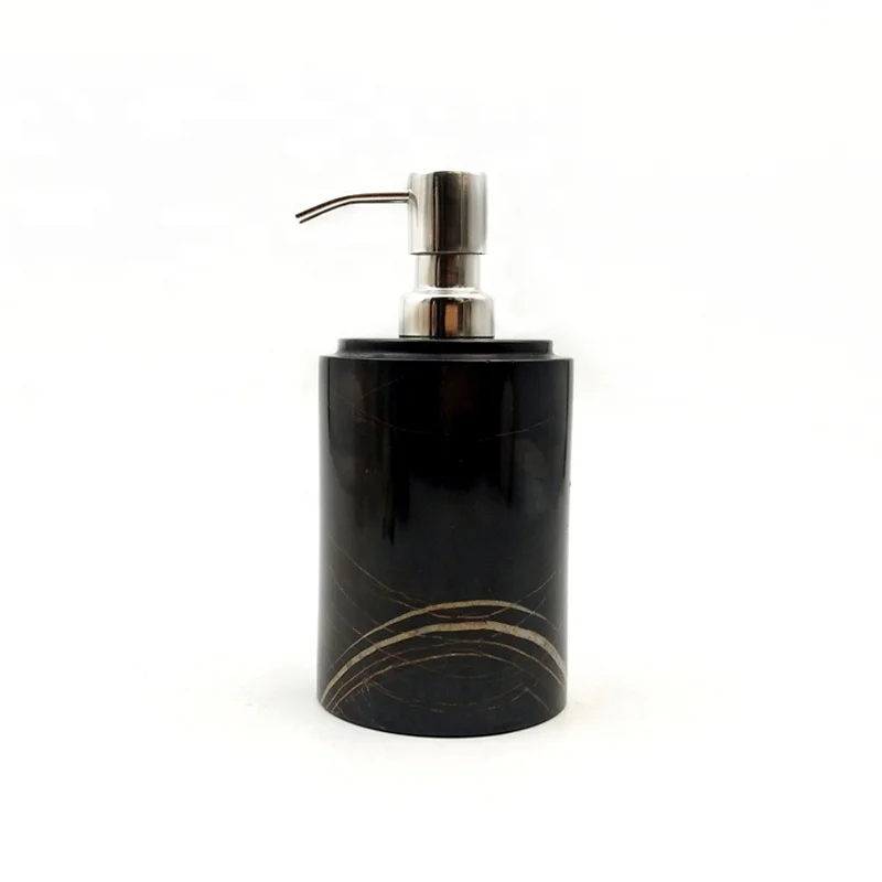 

Wholesale 100pcs Customized Hand Liquid&lotion Soap Dispenser Pump Bottle Natural Marble For Kitchen Bathroom Countertop