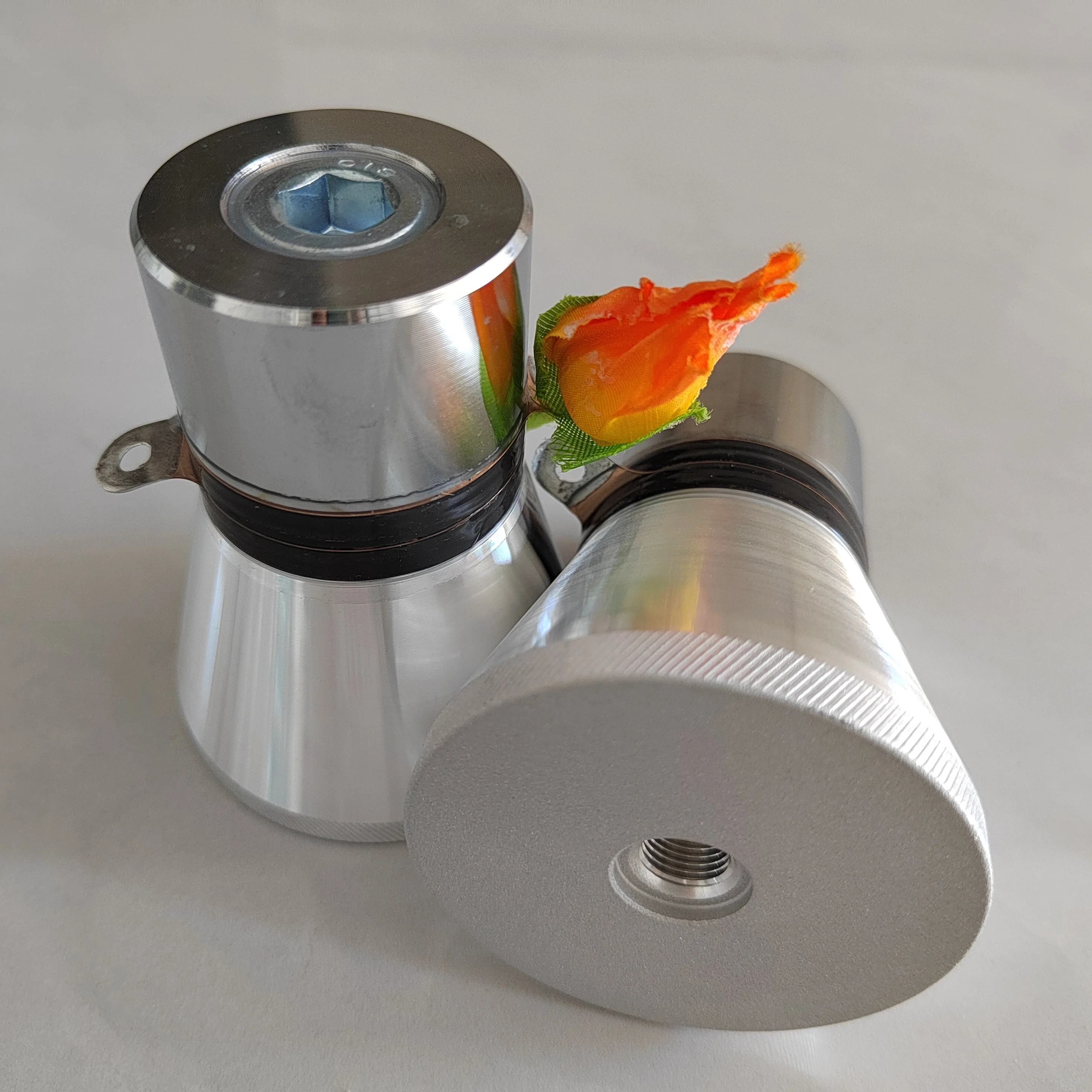 10PCS/lot 25KHZ 60W PZT4 Ultrasonic Cleaning Converter/vibrator For Cleaner Parts