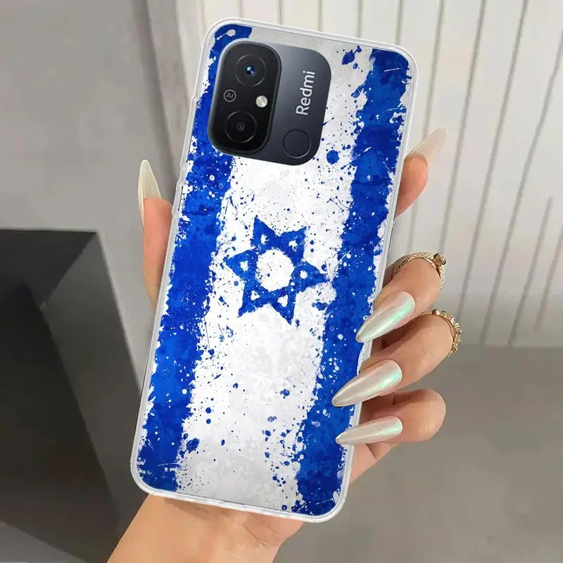 David Jewish Star Symbol Phone Case for Xiaomi Redmi 12C 12 10C 10A 10X 10 9C 9A 9 9T 8A 8 7A 7 6A 6 Pro S2 K20 K40 Soft Print S