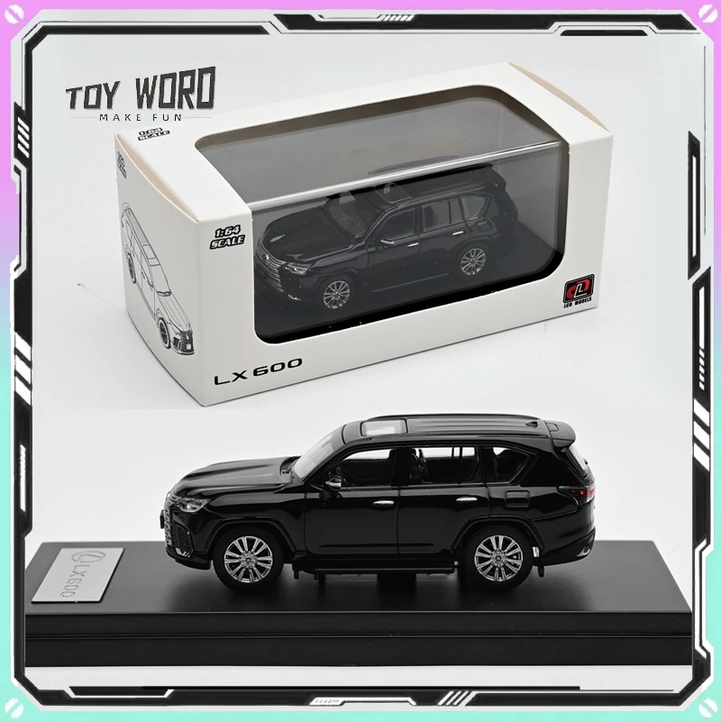 

Новая модель автомобиля с ЖК-дисплеем 1/64 Lexus LX600, внедорожная модель автомобиля Jeep, модель автомобиля из сплава, сбор игрушечного орнамента, подарки на день рождения на заказ