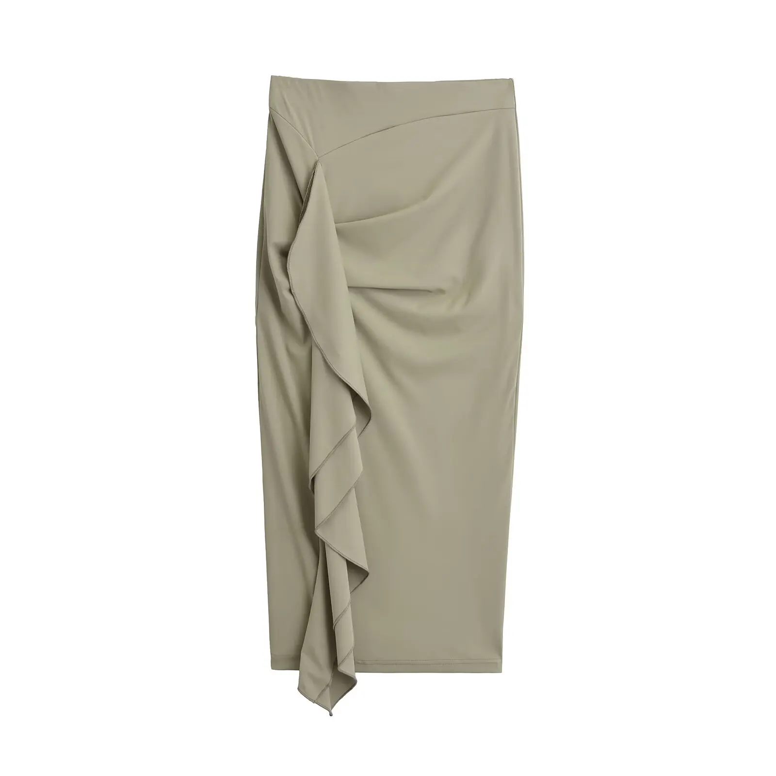   TRAF Roksets voor dames Geplooide decoratie Elastische strakke beha jumpsuit Hoge taille rok Damessets