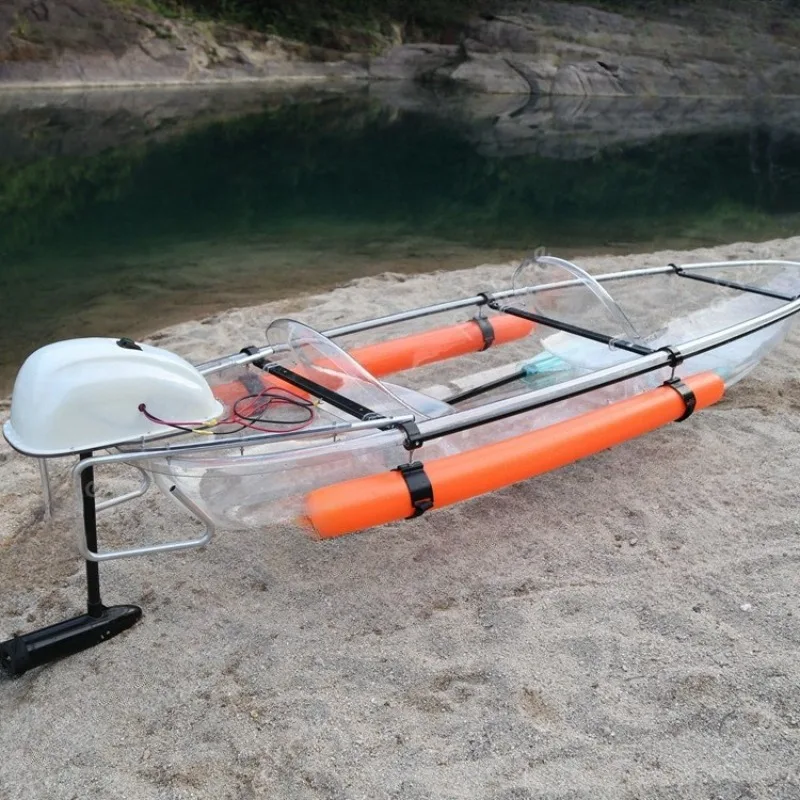 

Remote control motor ship transparent electric ship PC transparent ship OEM