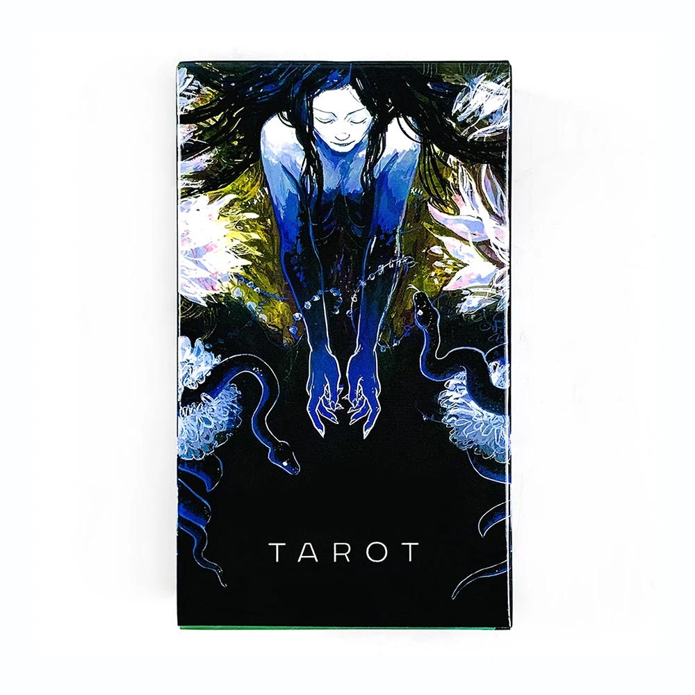 New Tarot Deck Mystical Artwork, Durable & Portable, Meditation & Party Games, Perfect for Divination & Gift Giving