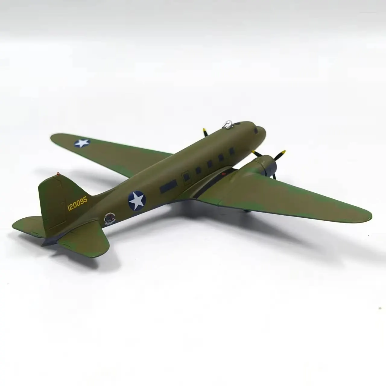 Diecast 1:200 US Air Force Douglas C-53 Simulation Alloy Military Transport Aircraft Model With Stand For Aviation Lovers Gift