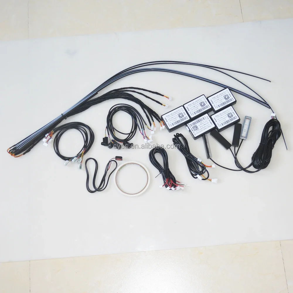 APP Control Car LED RGB Atmosphere Light Music Control Dream Color Chasing Atmosphere Car Led Light！！