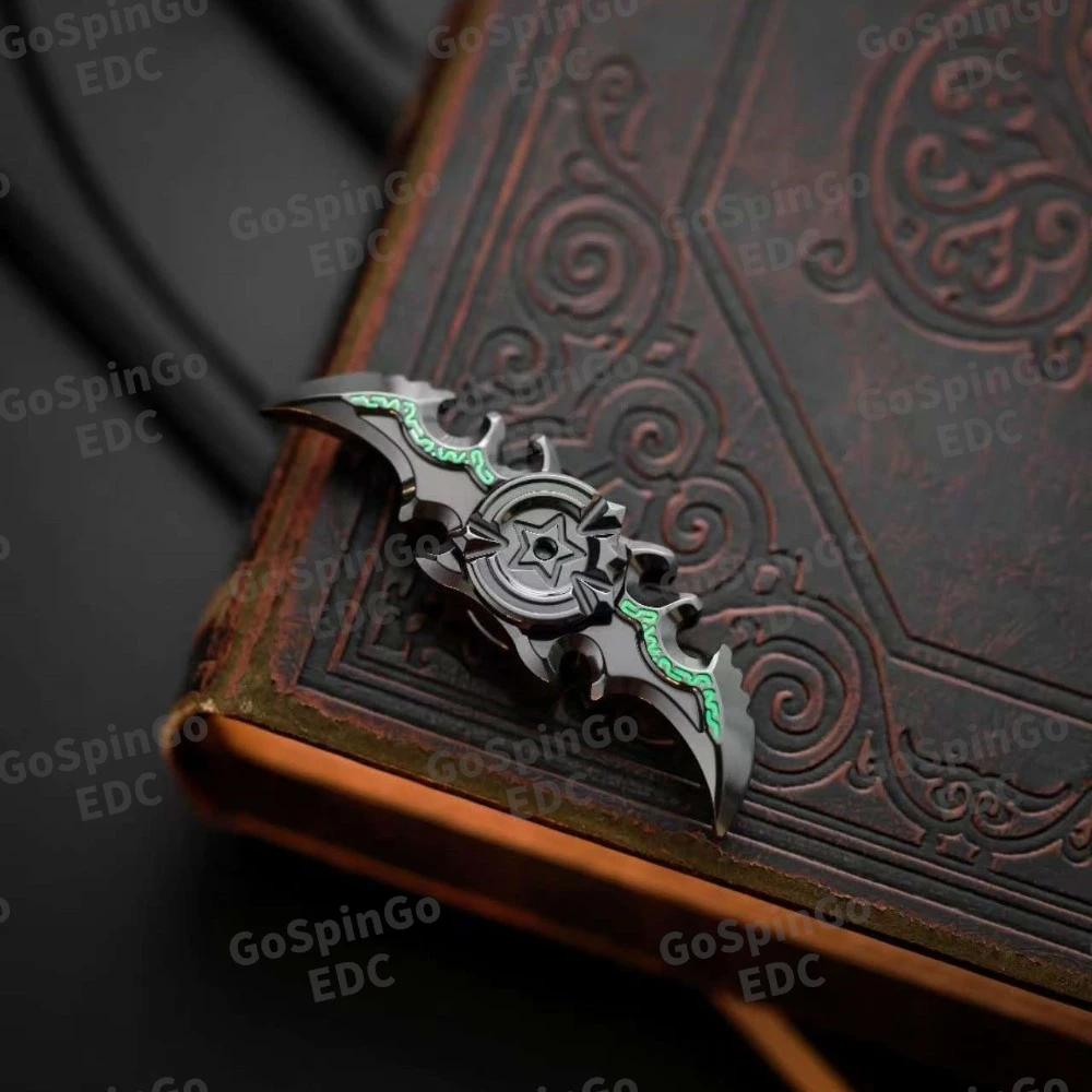 ACEdc 오리지널 아지노스 피젯 스피너 성인용 피젯 장난감 사무실 책상 액세서리 휴대용 사무실 2날 피젯 스피너