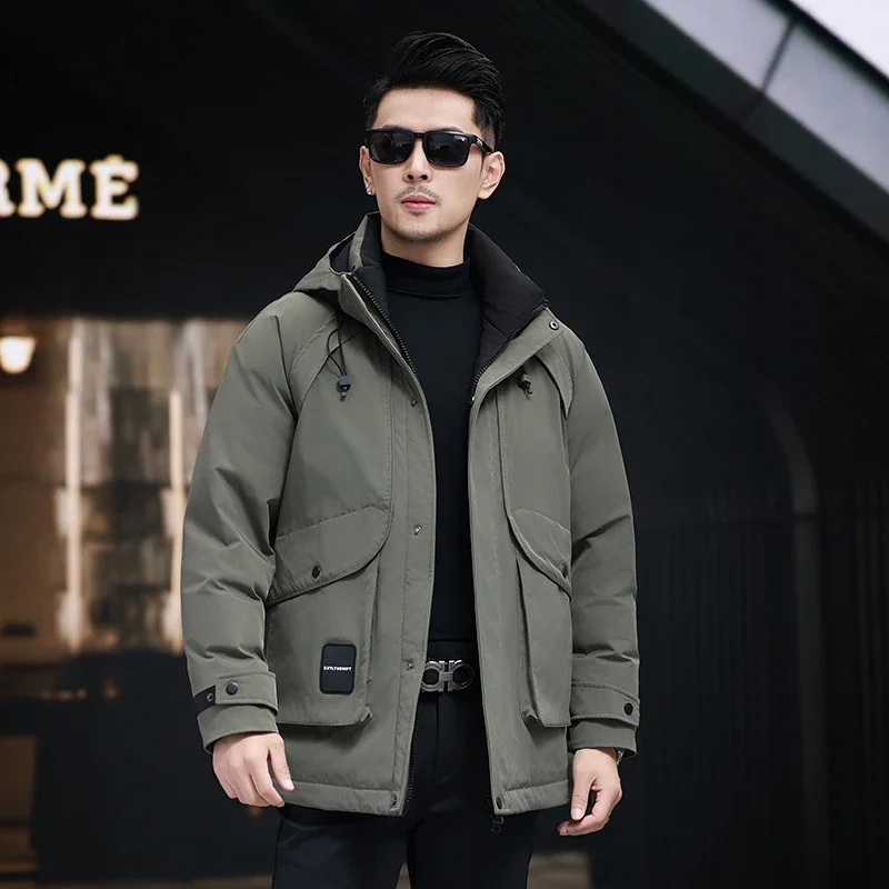 

YEAE Designer Clothes Men Ultralight Down Jacket Men Duck Down Male Padding Men's Padded Jacket Casual Man Sack Coats for Men