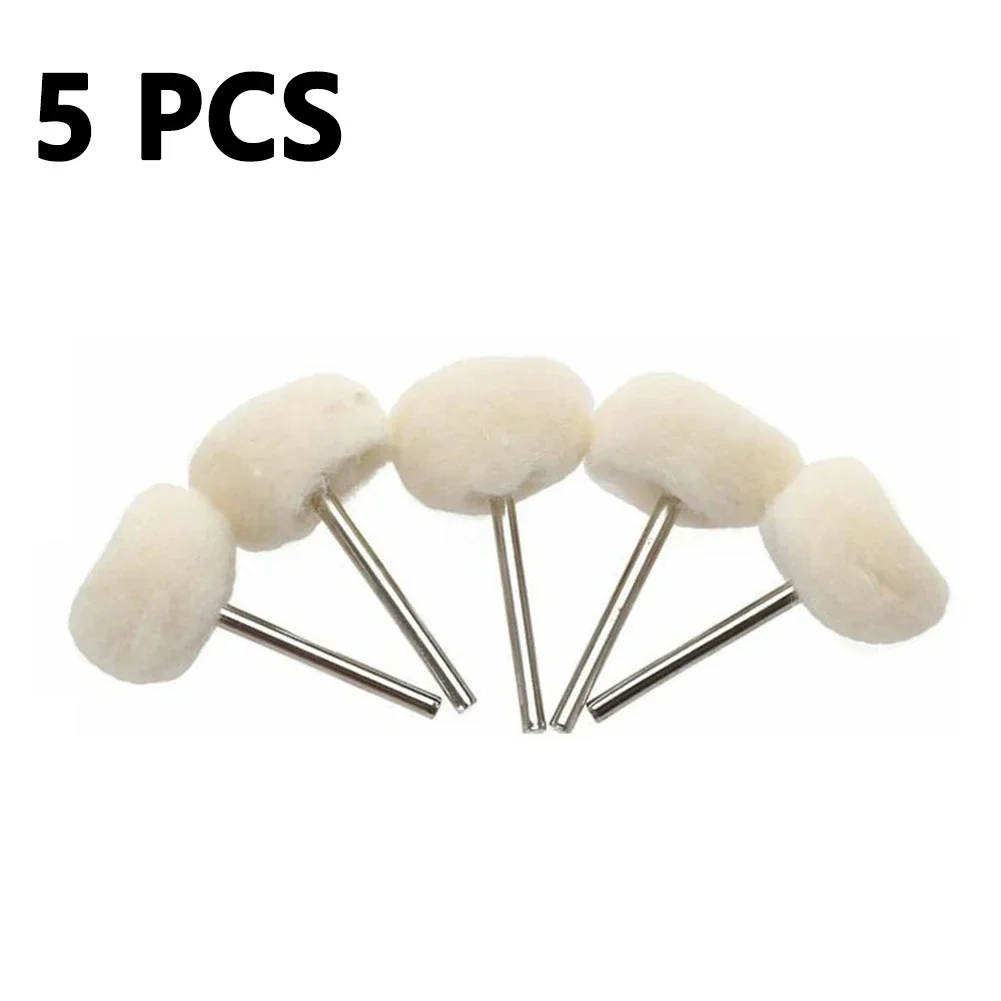 High Performance 235mm Wool Polishing Brush Finishing Ball Wheels Buffing Grinding Head Pack Of 5 Color As Shown