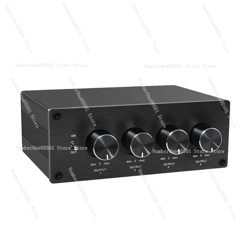 Audio multiplex output 1 in 4 out at the same time output hifi divider conversion one input lossless audio divider