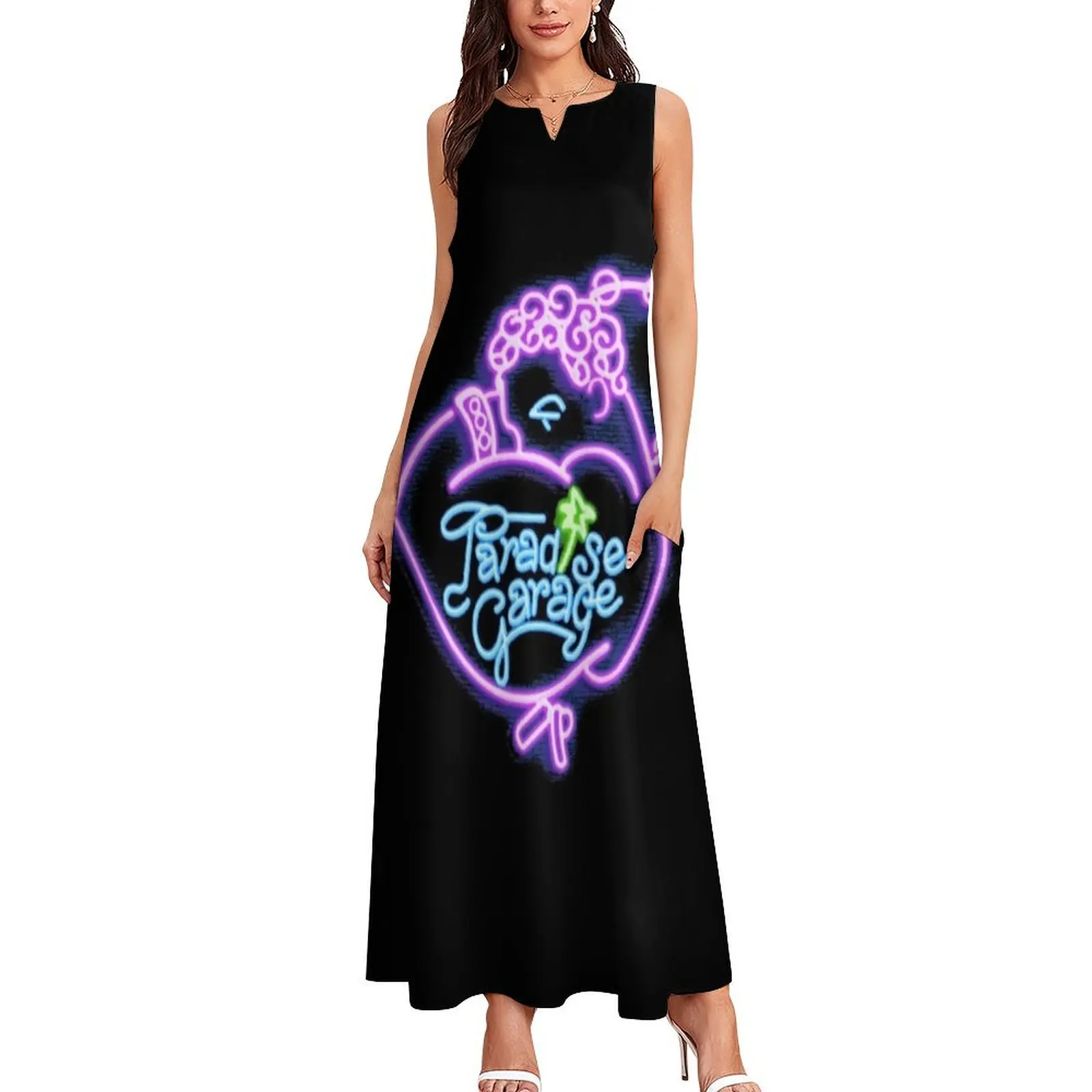 The Paradise Garage Long Dress dress for women Dance dresses dresses summer woman 2025