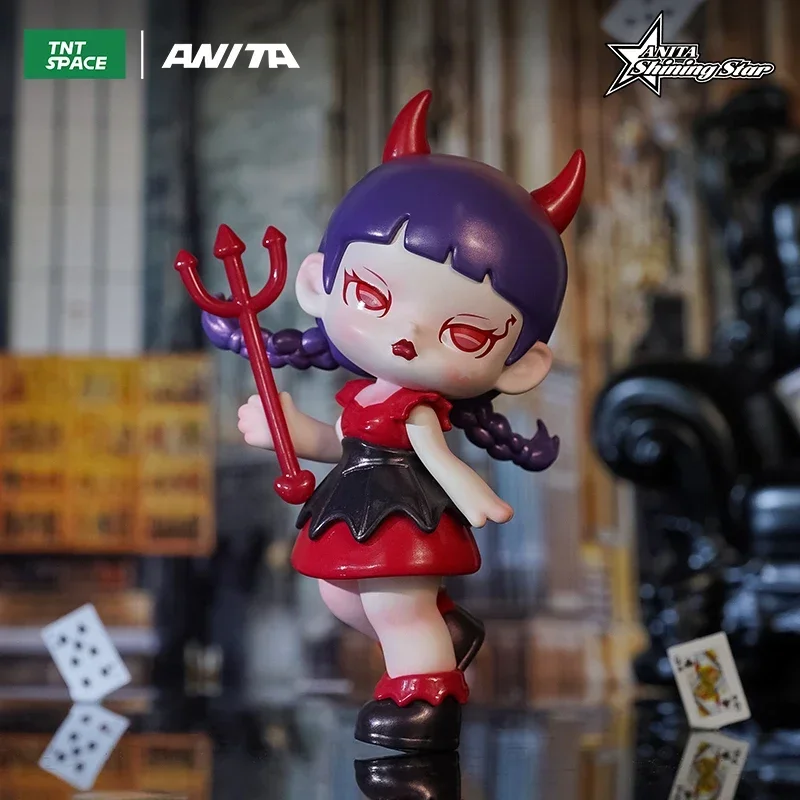 أنيتا ساطع ستار سلسلة صندوق أعمى صندوق الغموض Caixa Sorpresa الفتيات شخصيات كرتونية لطيف نموذج هدية عيد ميلاد