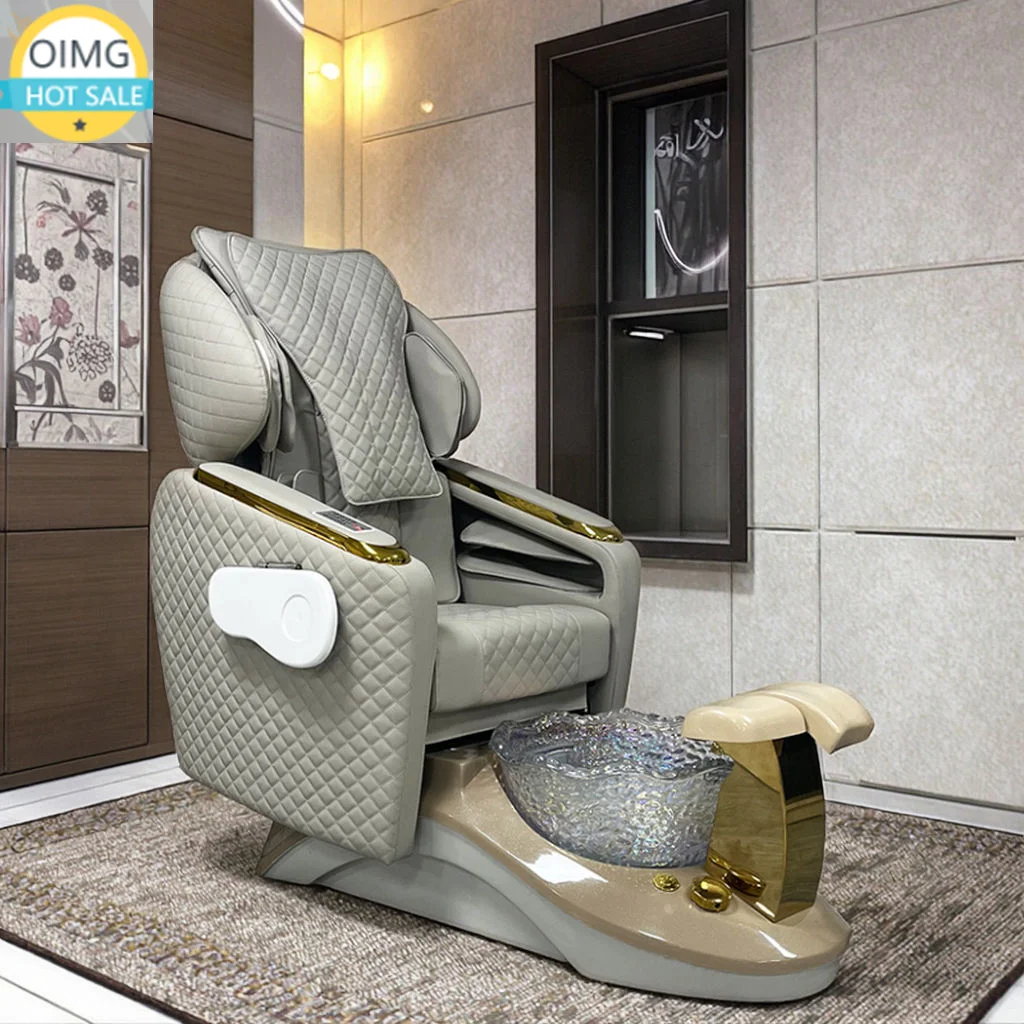 Body Massage Manicure European Electric Nail Salon Foot Spa Pedicure Chair Modern Style for Beauty Shop
