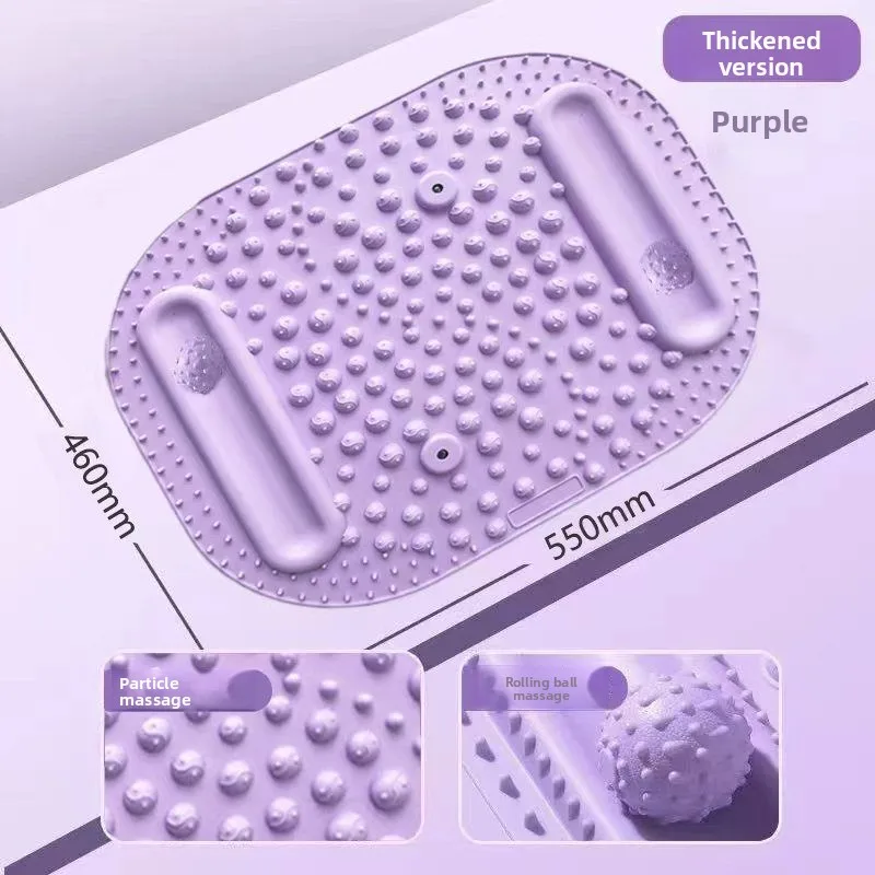 Thickened Liquid Silicone Foot Foot Step Shiatsu Plate Fifth Generation Upgrade Sports Double Massage Ball view 3
