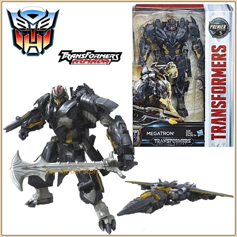 In Stock Transformers Movie 5 American Version TLK Class V Megatron Collect Figure Anime Robot Anime Action Models Kid Toys Gift