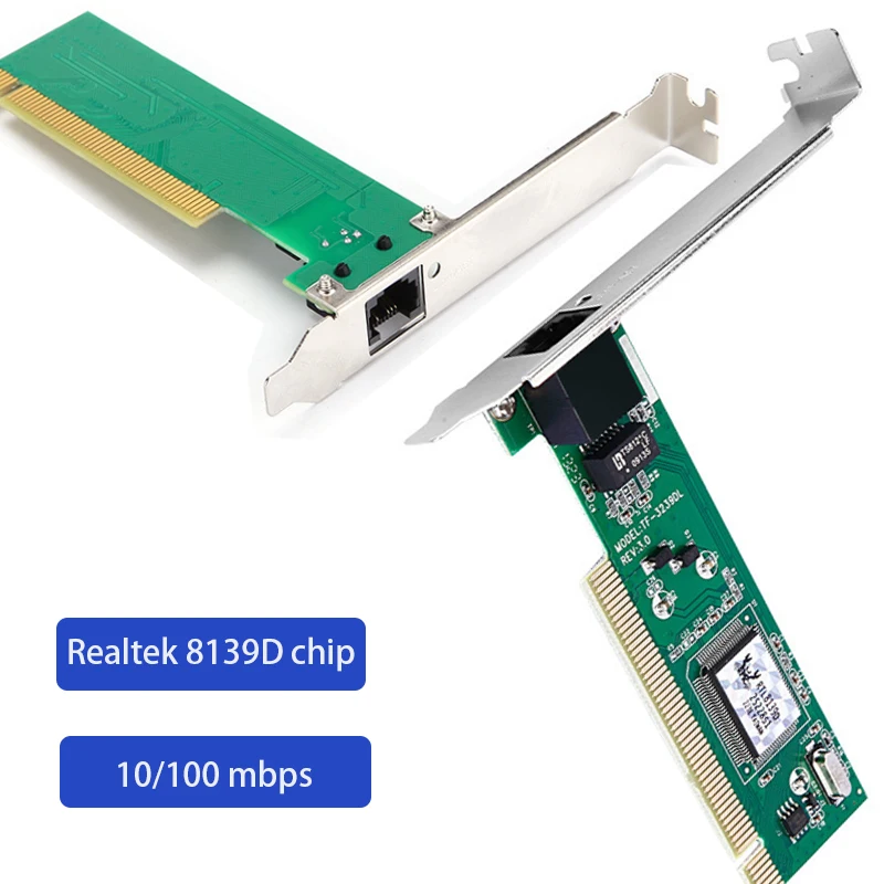 PC용 PCI 네트워크 카드 어댑터, 고속 이더넷 PCI 100M LAN 카드, 게임 PCI 카드 분배기 어댑터, RJ-45 LAN 어댑터, 확장기