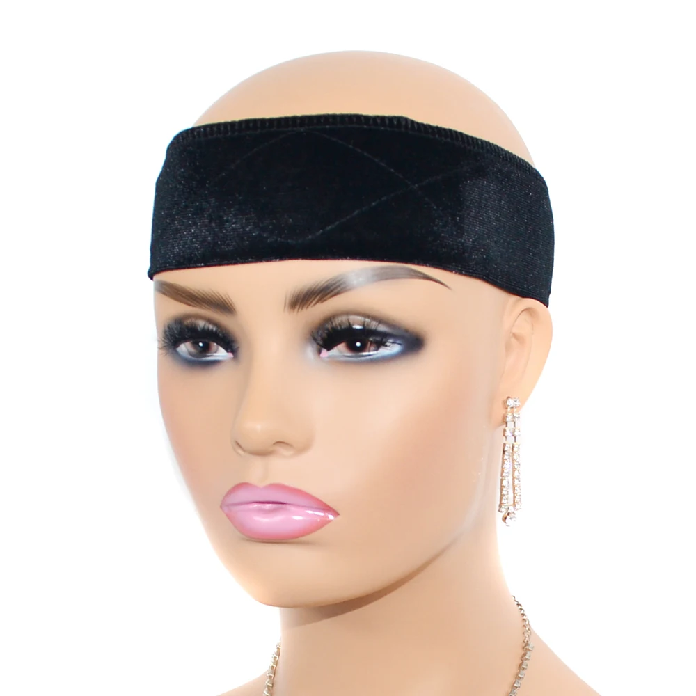 

Adjustable Edges Melt Band Wig Band with Magic Sticker for Lace Wigs Edge Slayer Stretch Hair Makeup Accessory