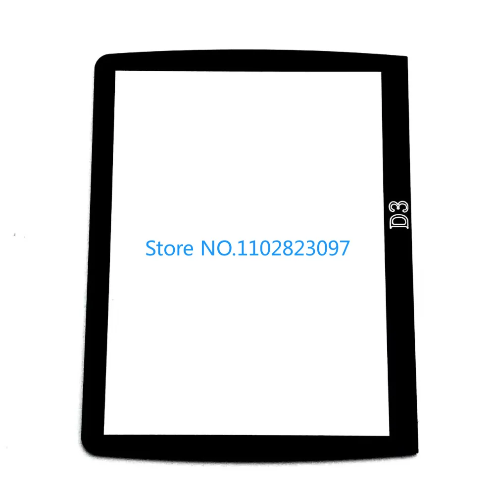 New for Nikon D3 LCD Display Window Outer Glass Protective Screen Camera Replace Repair Parts + Tape