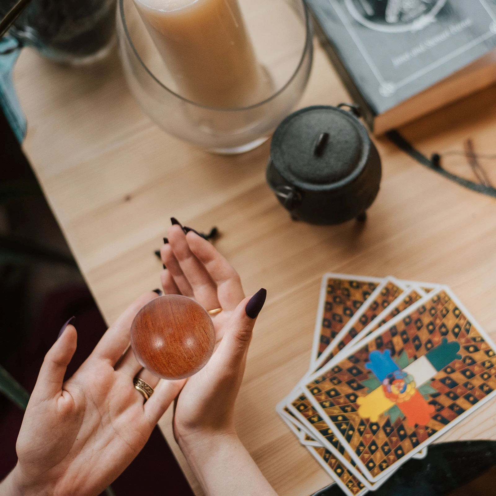 

2 шт. красный фитнес 5 см деревянный массаж рук для снятия мышц релаксация стресса инструменты для упражнений для взрослых пожилых людей