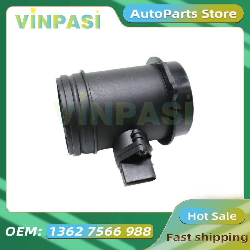 Mass Air Flow Sensor MAF Suitable for BMW 5 6 7 Series X5 E53E60E63E64E65E66E67 Automotive Parts Air Flow Sensor 13627566988