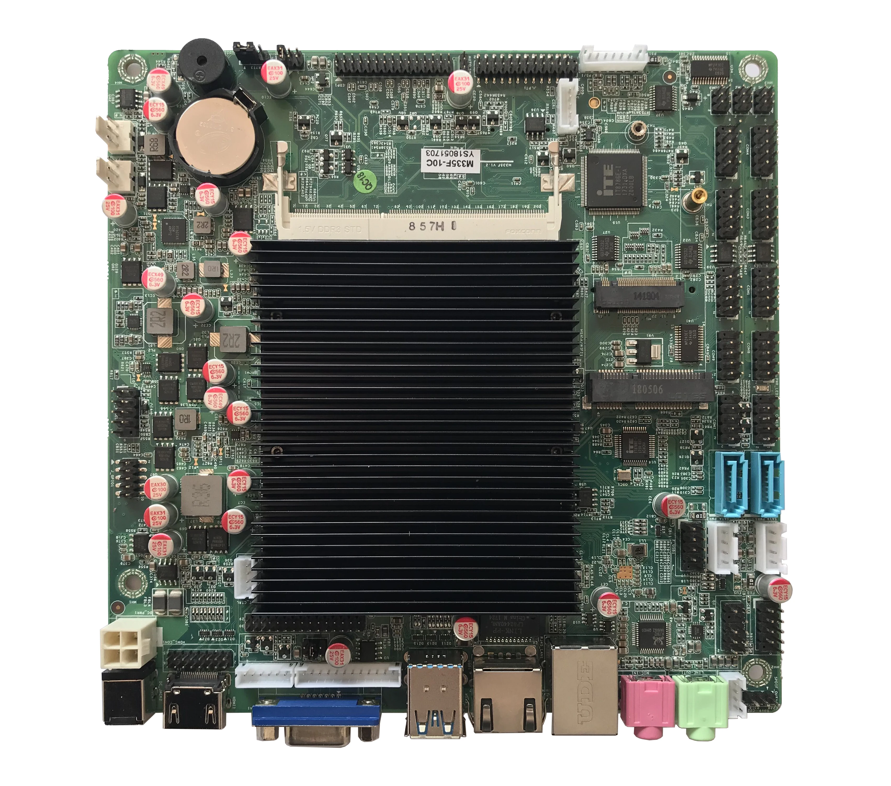 ELSKY Industrial Motherboard Support Celeron J3355 J3455 Pentium N4200 CPU With 1/2*LAN COM USB SATA DDR3