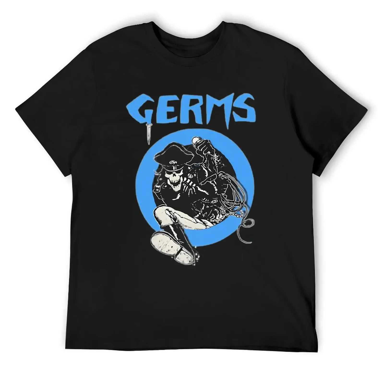 The Germs Band Logo T-Shirt sweat oversized graphic tee aesthetic clothes mens graphic t-shirts big and tall