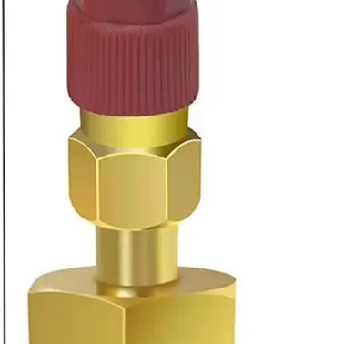 For R1234YF To R134A Quick Coupler Connector Set Brass AC Gauge Adapter For Car Air Conditioning Charging For Service Tool