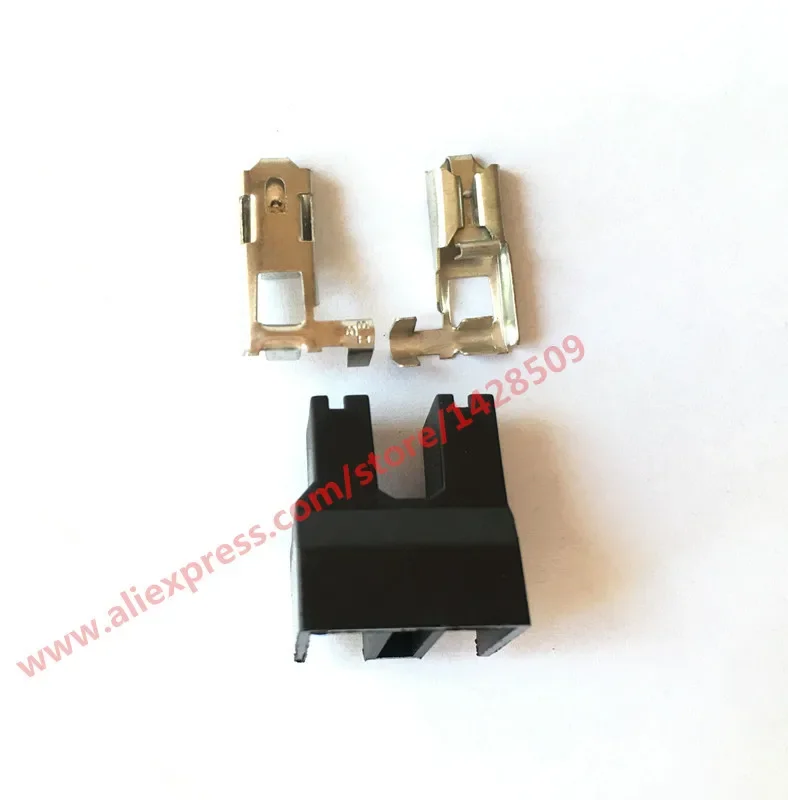 1 Set 2 Pin Gender Sleeve Connector HID Connector Auto Busses Coupler Plug Socket
