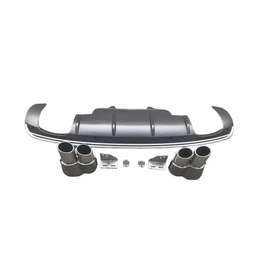 

Suitable for 13-17 Audi Q5 Upgrade to SQ5 Rear Diffuser with Exhaust