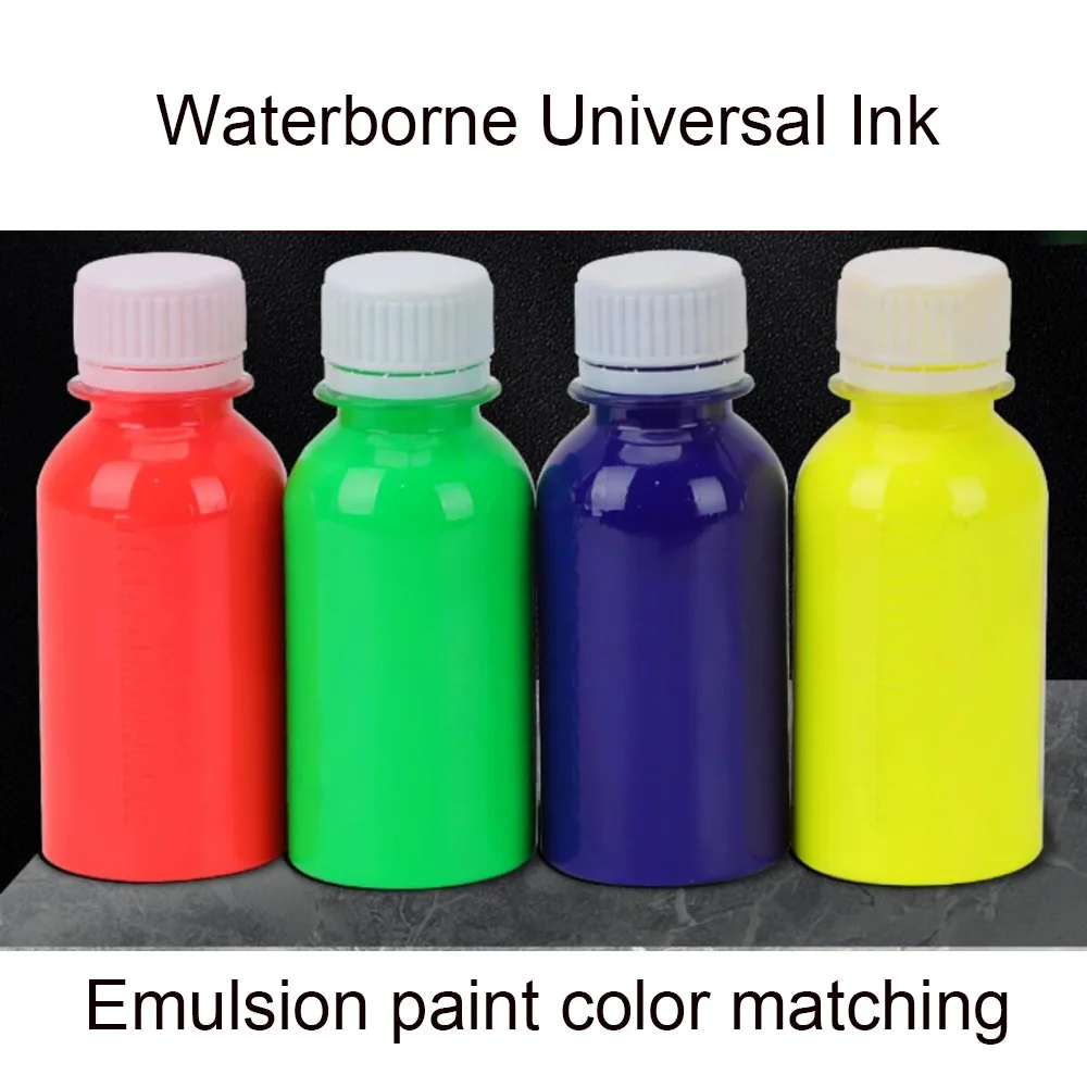 Pasta de Cor Waterborne Tinta Adesiva para Serigrafia Navio Livre 100g por Garrafa