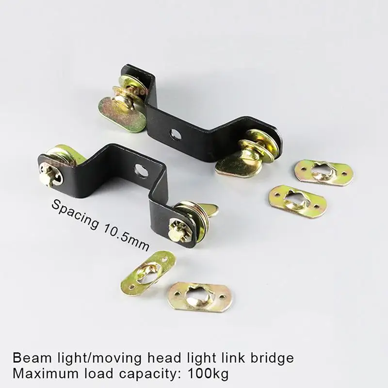 Quick Lock Pitch Clamp Heavy Duty Aluminum Alloy Bracket Hook for LED Beam Moving Head Lights Stage DJ Show Use