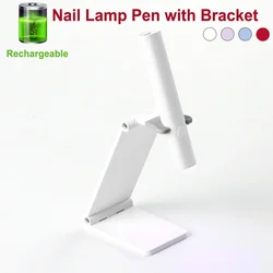 2023 NEW Design Portable Nail Dryers Quick Dry Wireless UV LED Lamp Professional Gel Lamp for Nail Art Salon Mini Flashlight Pen