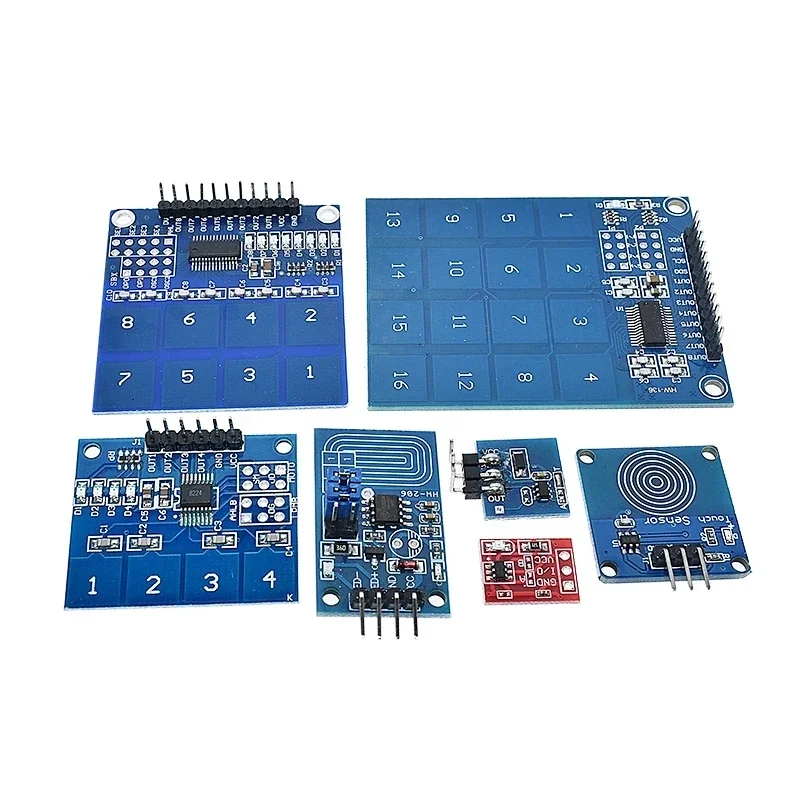 Touch Key Switch Module TTP223 TTP224 TTP226 TTP229 Touching Button Capacitive Switches Single Channel Reconstruction