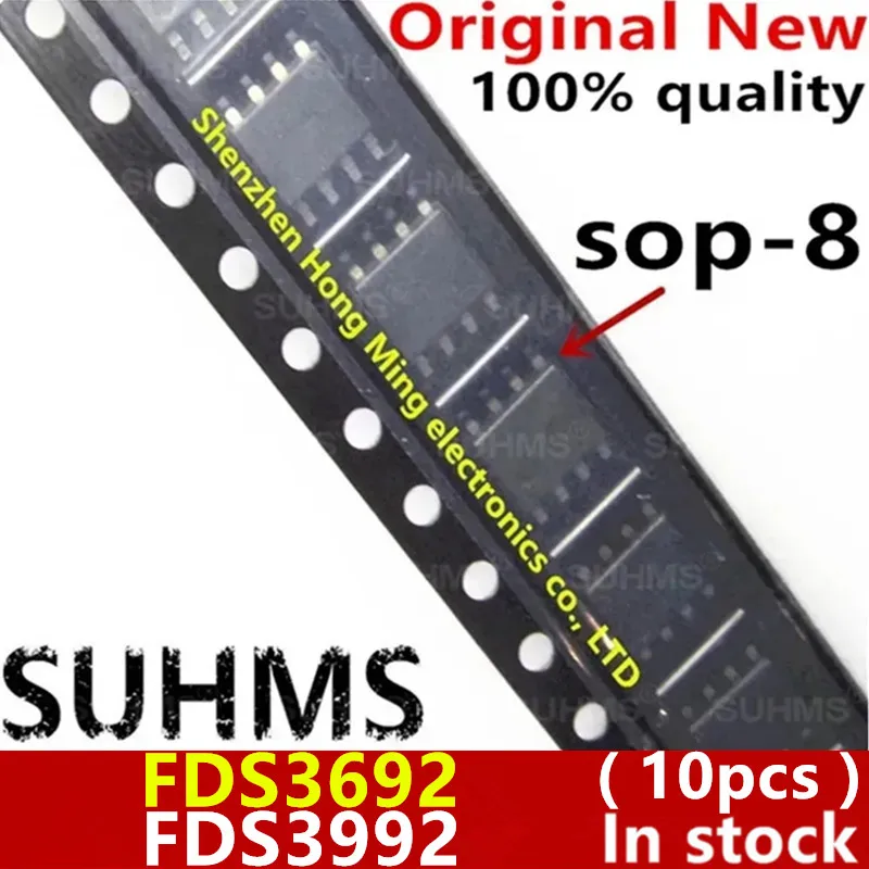 

(10piece) 100% New FDS3692 FDS3992 FDS3692-NL FDS3992-NL sop-8