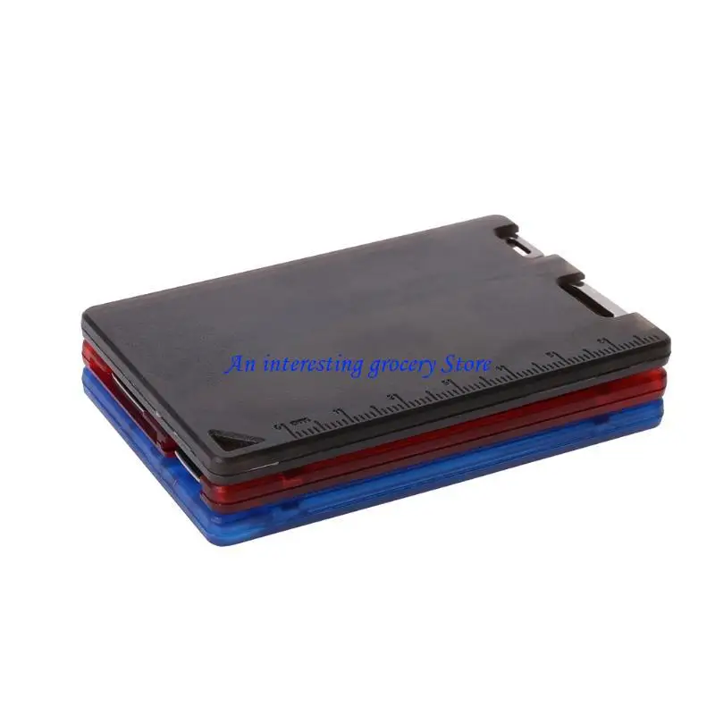

652D Outdoor Tool Card Camp Survival Equipment Portable Barbecue Knife Fork Card Kits