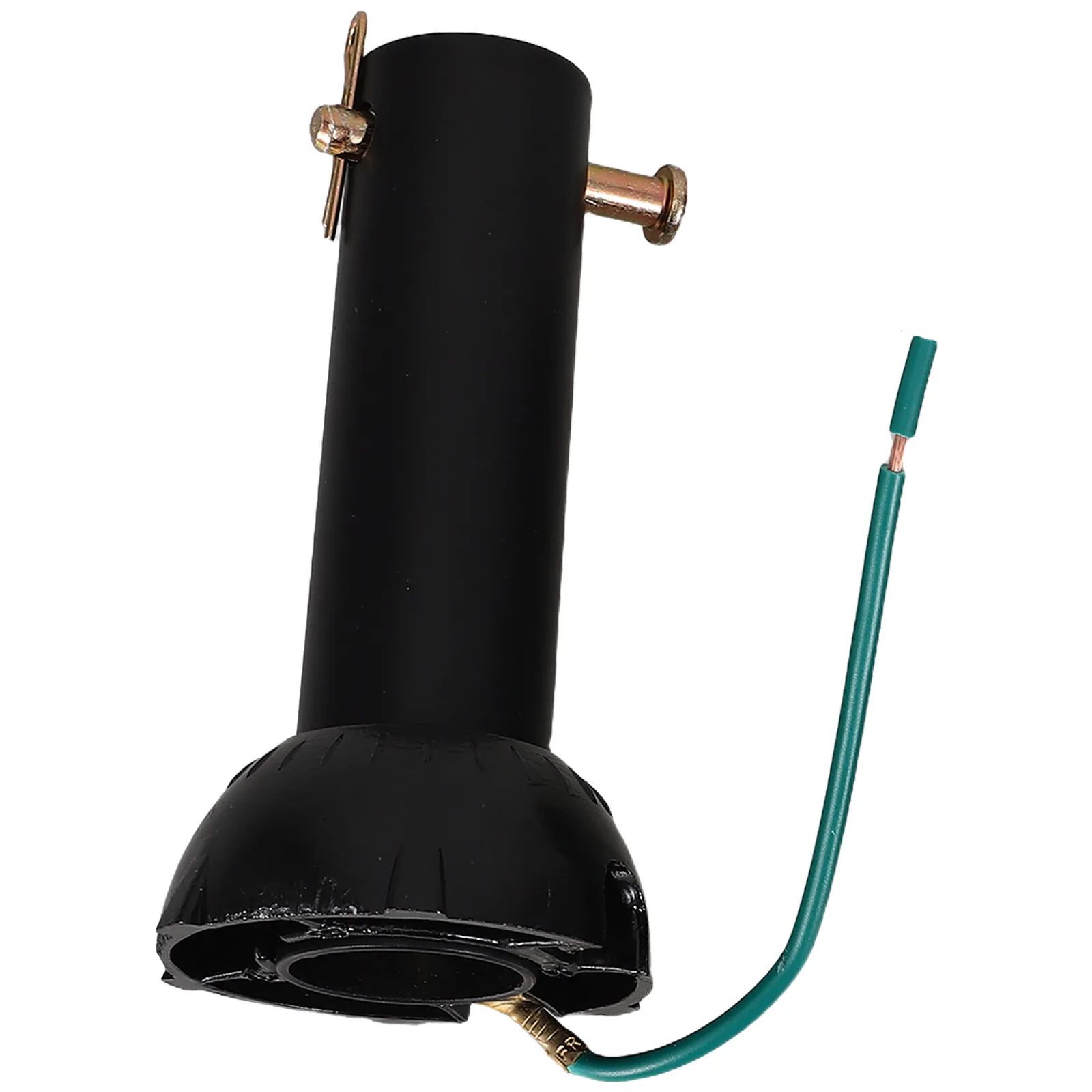 Black Ceiling Fan Downrod 4 Inch Extension Non-Threaded Ceiling Fan Replacement Rod with Hidden Mounting Suspension