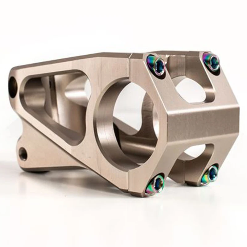 Bicycle Titanium Stem Parts Are Suitable for A Variety of Bicycles Bicycle CNC Hollow Stem 31.8*50MM Mountain Bike Stem