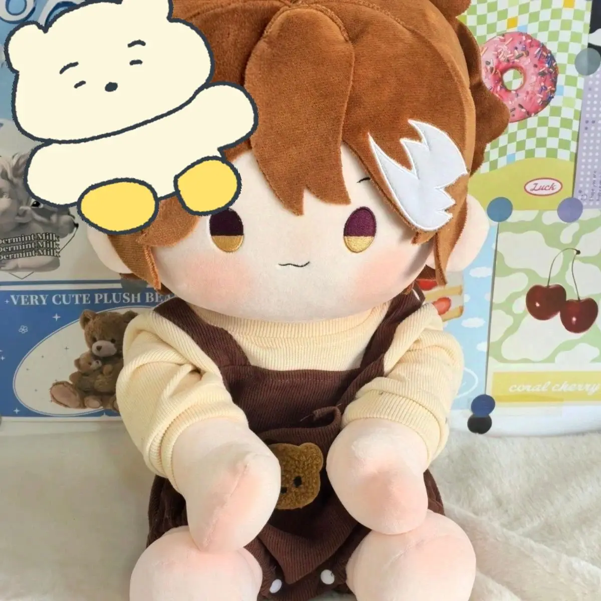 40cm jogo honkai: star rail welt yang cosplay boneca de pelúcia corpo vestir-se brinquedos de pelúcia bonito bonecas figuras presente de natal