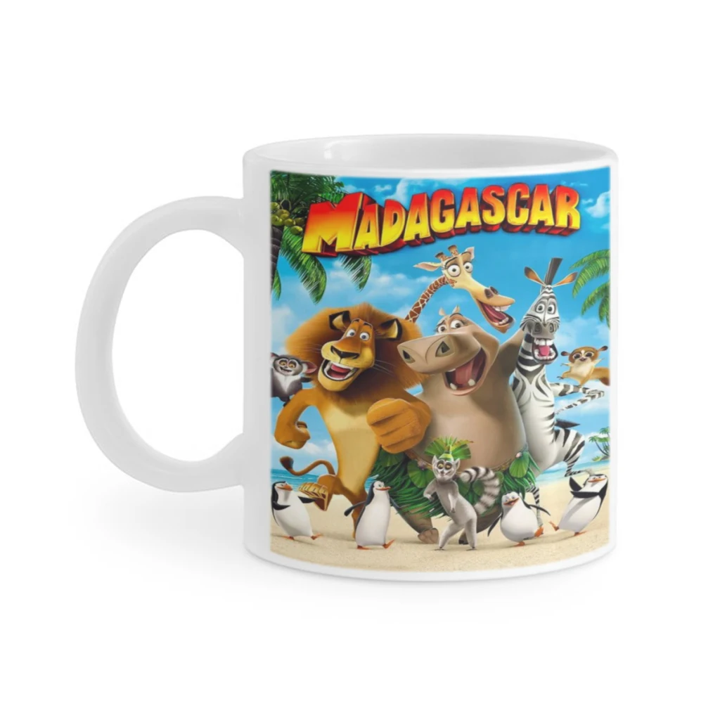 

Madagascar Tea Coffee Mugs Bachelorette Party Team Groomsman Cups Wedding Gifts