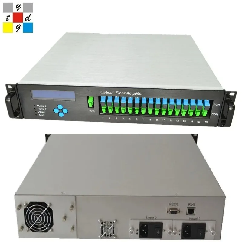 1550Nm Catv 1550 Edfa 16 port 22 dbm with WDM function