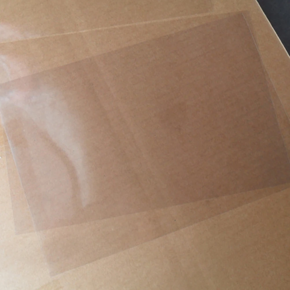 

6pcs A4 Transparent Adhesive Waterproof High Density Silk Screen For Printer Clear Film Inkjet Transparency Film