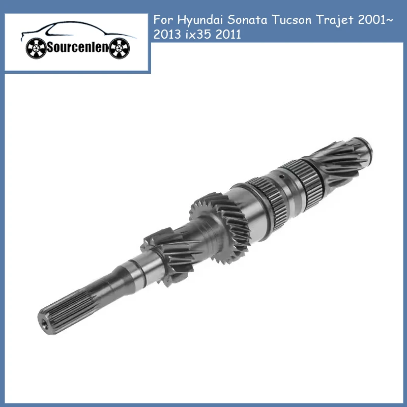 

Новый оригинальный ведущий вал (входной вал) для Hyundai Sonata, Tucson, Trajet 2001-2013, ix35 2011, артикул 43221-39403, 4322139403