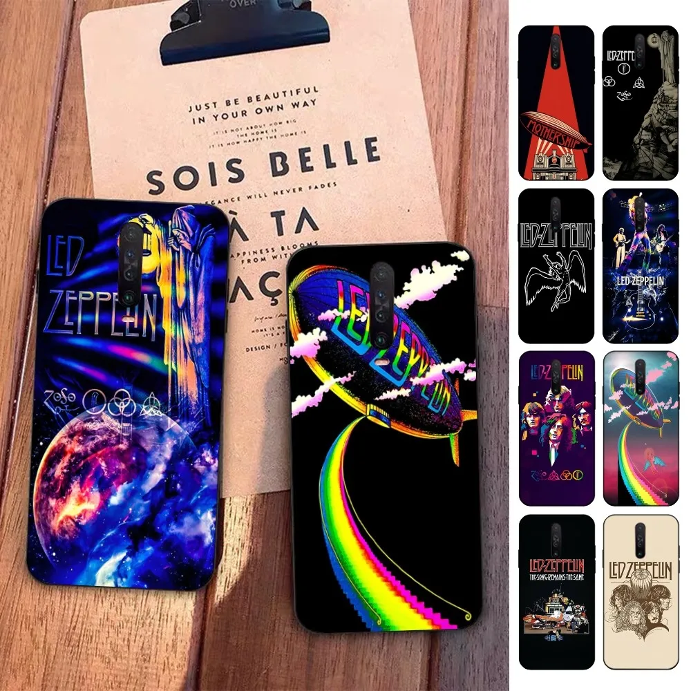 L-Led Band Z-Zeppelin Phone Case For Redmi 5 6 7 8 9 10 Plus Pro 6 7 8 9 A GO K20 K30 K40 Pro Plus F3 Fundas